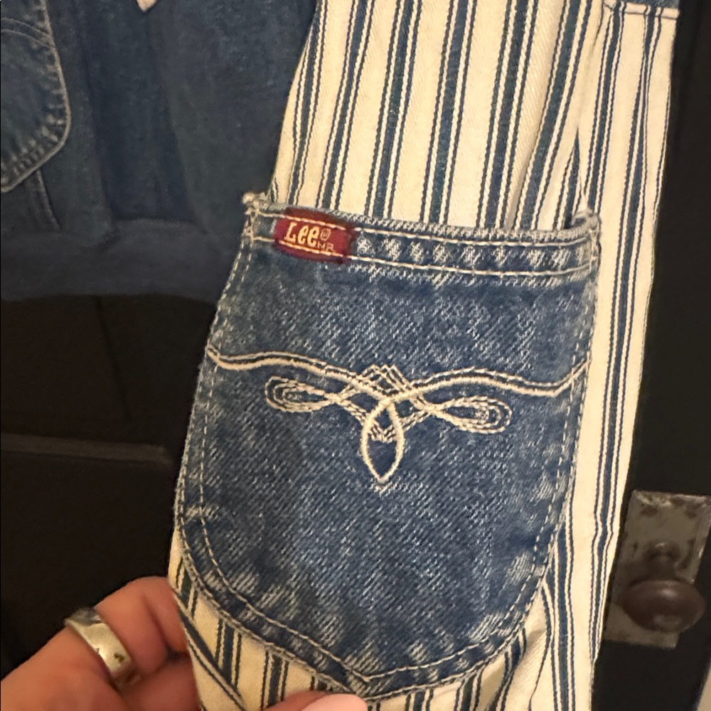 Vintage Patchwork Denim Jacket - image 5